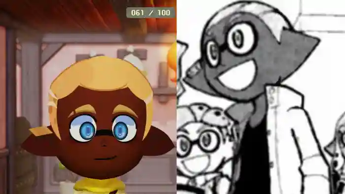 Miipedia - Eging jr Squidkid jr / coroika / splatoon manga [UPDATED]
