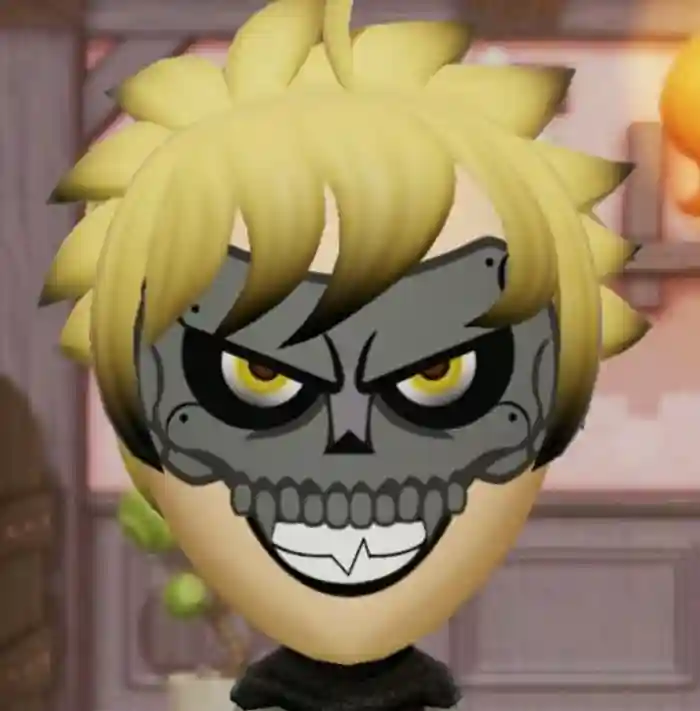 Ryuji from Persona 5, Phantom Thief Skull Attire (absolutely idiotic easter egg included as a secret feature for some of his emotes)