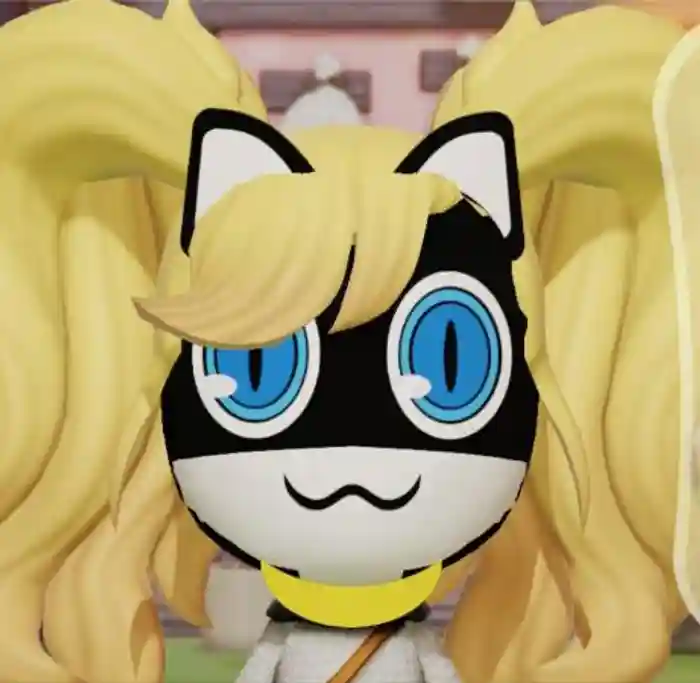 Morgana from Persona 5 (Ann wig included because simp)