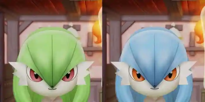 Gardevoir + shiny version (Pokémon)