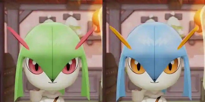 Kirlia + shiny version (Pokémon)